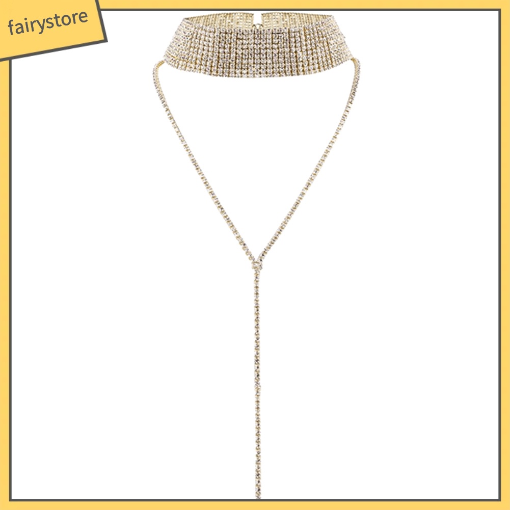 Dây Chuyền Nữ Nhiều Lớp Đính Đá Thời Trang