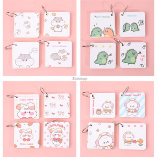 Flashcard Động Vật Dễ Thương (Đọc Kỹ Mô Tả)