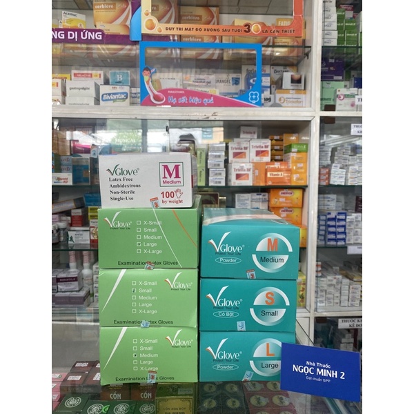 ✅ [Chính Hãng] Găng tay cao su y tế. ( có bột và không bột,nitrile)