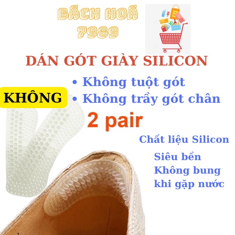 Miếng dán gót giày cao gót chống rộng, rớt gót, miếng dán gót giày chống đau chân