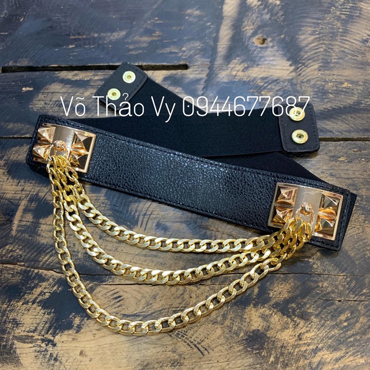 Đai váy nịt đầm dây xích