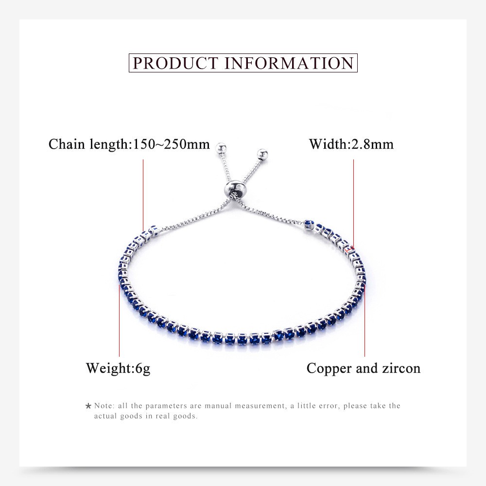 Vòng tay đính đá lấp lánh thiết kế thanh lịch dành cho nữ