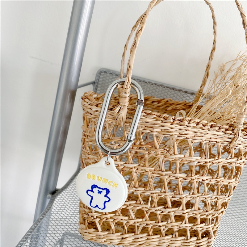 Bao Case Vỏ Bảo Vệ cho AirTag - Logo Hoạt Hình Cute