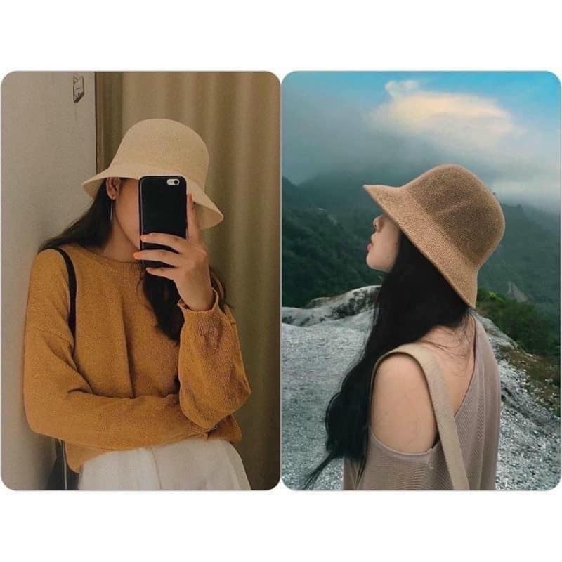 MŨ CHỮ M PHONG CÁCH HÀN QUỐC SIÊU XINH