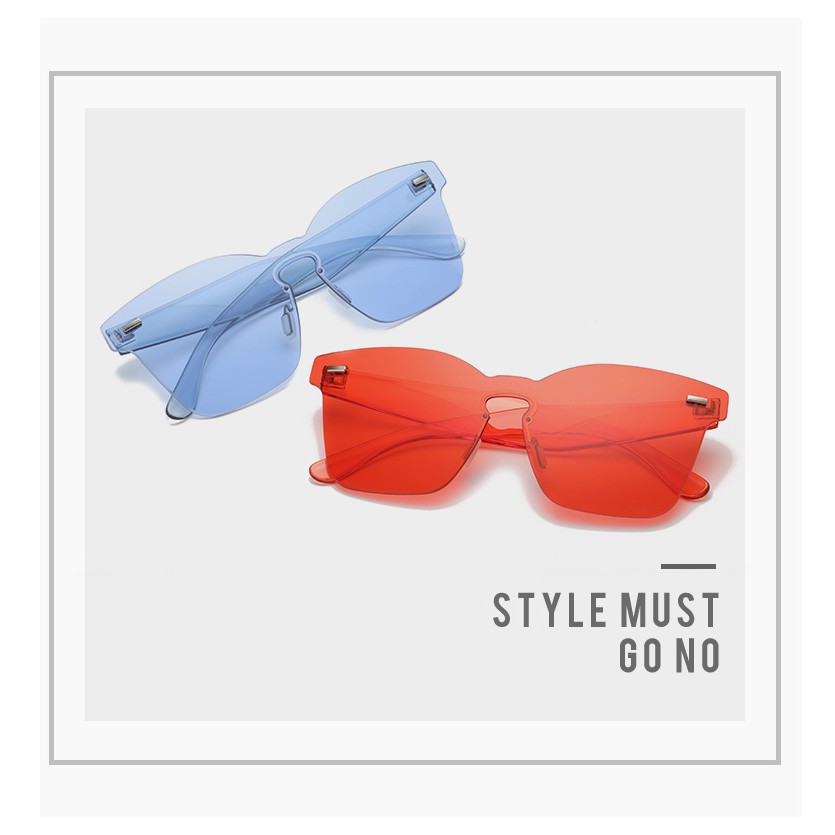 Kính Mát Gọng Màu Kẹo Ngọt Thời Trang Cho Nữ