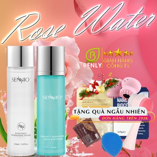 Nước hoa hồng se khít lỗ chân lông Sennio Perfect Whitening Skin Softner