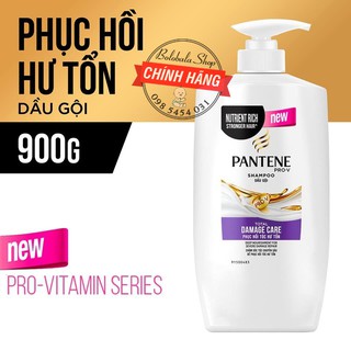 Dầu gội Pantene 900ml phục hồi tóc hư tổn