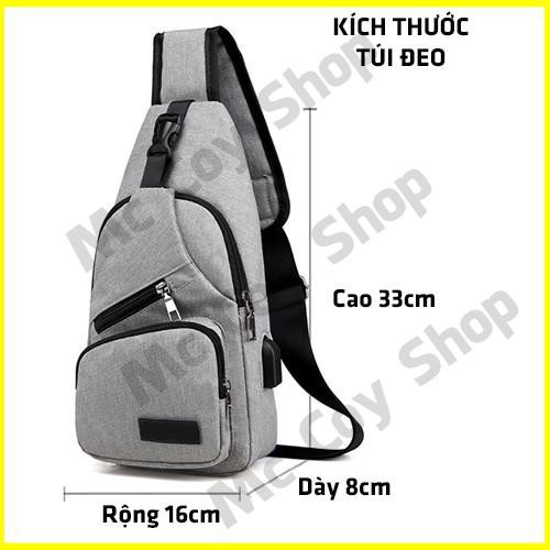 Túi Đeo Chéo Nam Nữ Balo Cặp Bao Tử Mini Thể Thao Hàn Quốc Dùng Đi Chơi Đi Học, Đi Làm Giá Rẻ Mc Coy Shop | BigBuy360 - bigbuy360.vn