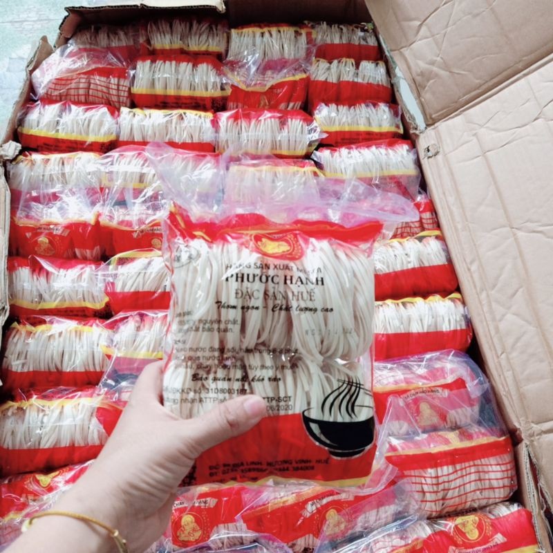 Combo 10kg Bánh canh khô Phước Hạnh và 10 Tôm nõn Bà Duệ