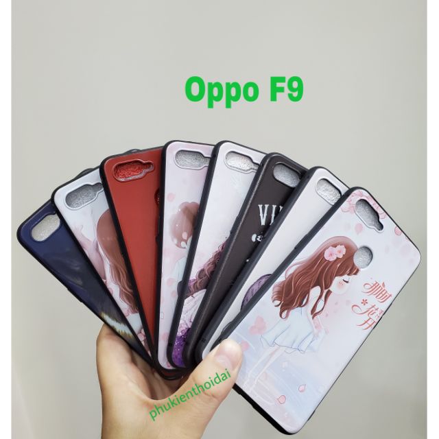 Ốp lưng Oppo F9 FREESHIP Từ 50k dẻo TPU in 3D cao cấp chất đẹp