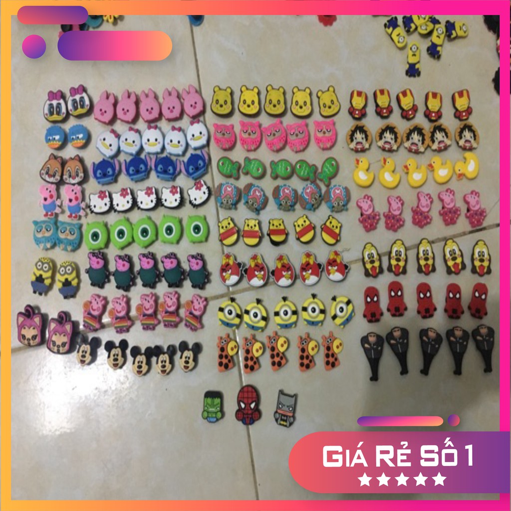 Sticker / Jibbitz / Charm Gắn Dép Crocs
