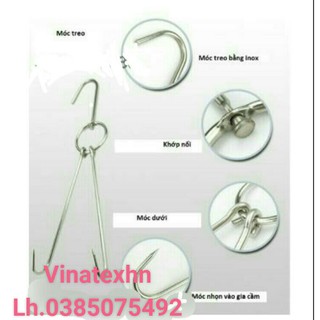 Móc treo vịt quay,Móc xiên gà vịt nướng làm bằng inox không han rỉ