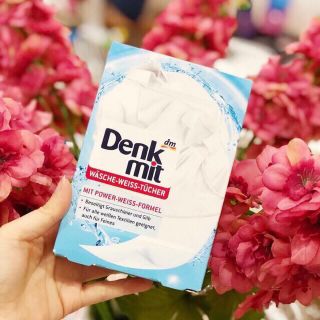 Giấy hút bẩn quần áo trắng denk mit của đức