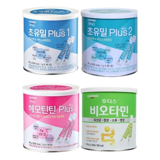 CÓ TEM PHỤ - Sữa Non ILDONG plus số 1,2 Hàn Quốc 90 gói Date Mới 2024