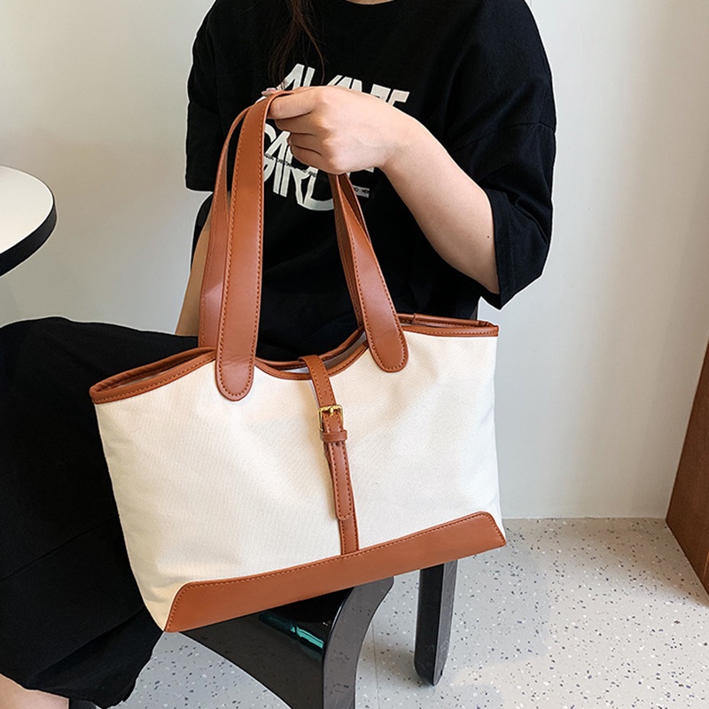 Túi canvas Sức Chứa Lớn Dễ Phối Đồ Thời Trang Cho Nữ