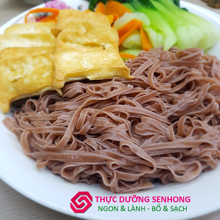 Phở gạo lứt đỏ (Sợi 5mm - 500gr) Thực dưỡng Sen Hồng | BigBuy360 - bigbuy360.vn