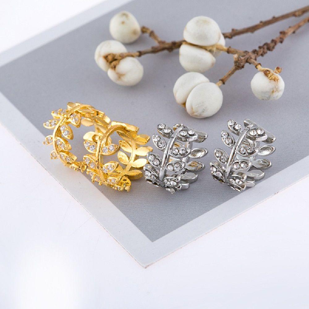 Bông Tai Khoen Tròn BERNARDO Cho Nữ|Khuôn Làm Bánh Hình Chiếc Lá Xinh Xắn