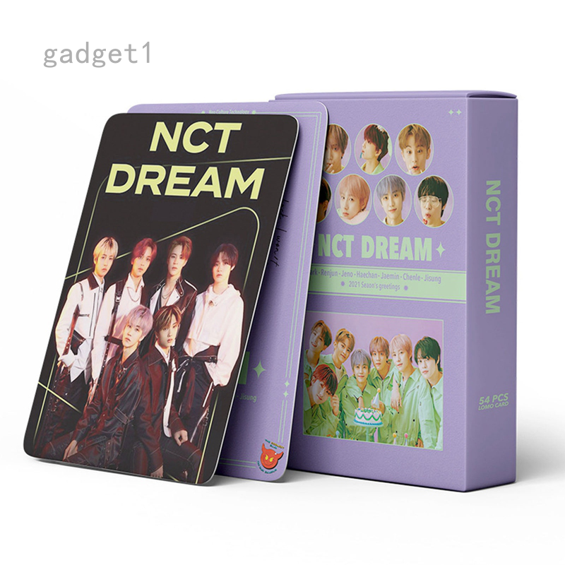 Set 54 thẻ ảnh lomo hình album mới NCT DREAM