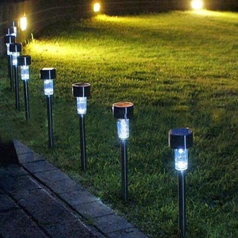 Đèn LED năng lượng mặt trời chống thấm nước cho sân vườn tiện dụng