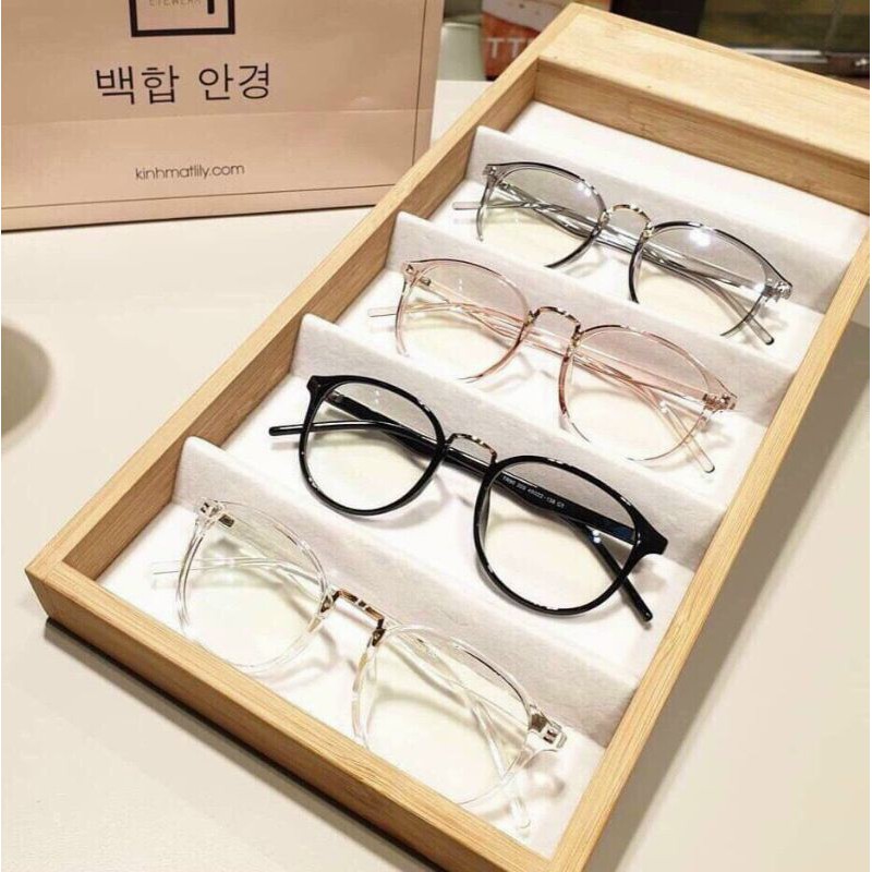 mắt kính giả can fom tron de thương ,thau trong can được