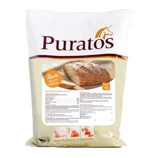 Bột trộn bánh mì ngũ cốc Puratos - Chia lẻ gói 500gram