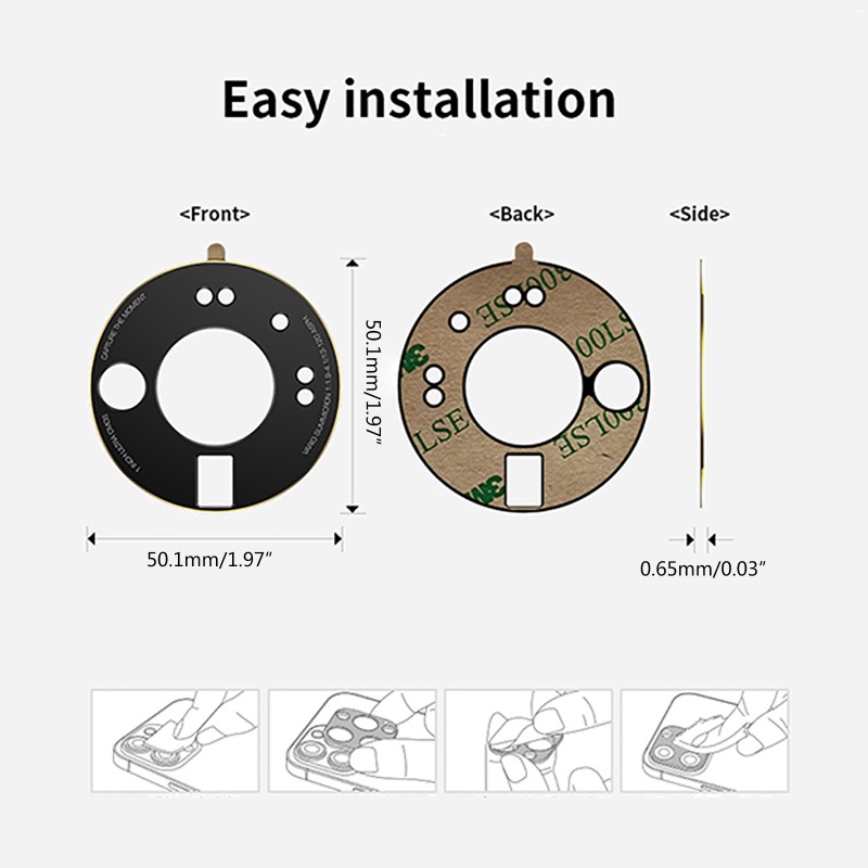 Vòng Bảo Vệ Ống Kính Máy Ảnh 12S Ultra Chống Trầy Xước