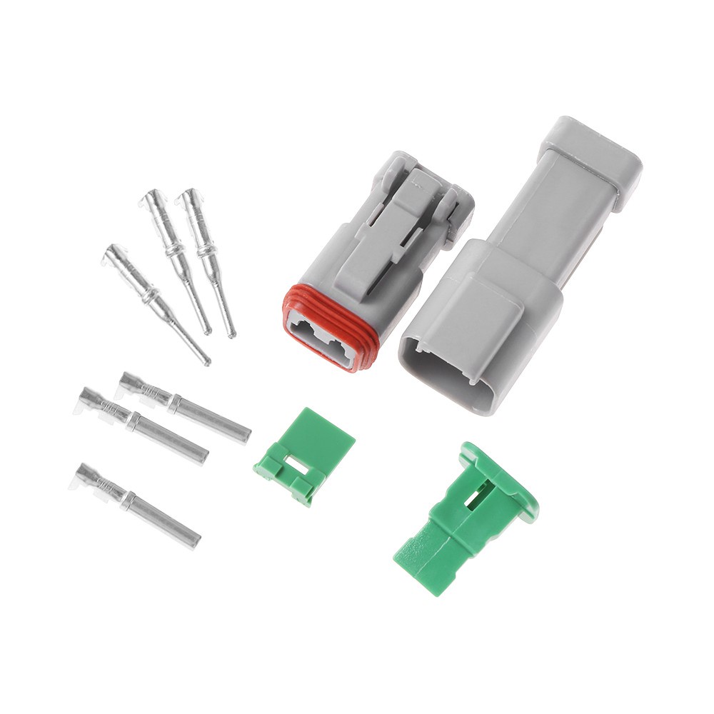 Set đầu nối dây điện chống thấm nước Dt06 / 04 2 / 3 / 4 / 6 / 8 / 12 chấu cho xe hơi / xe tải / xe máy