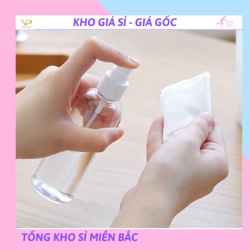 Chai xịt phun sương 50ml/100ml - chai lọ nhựa chiết mỹ phẩm du lịch ❌GIÁ SỈ❌] 88069