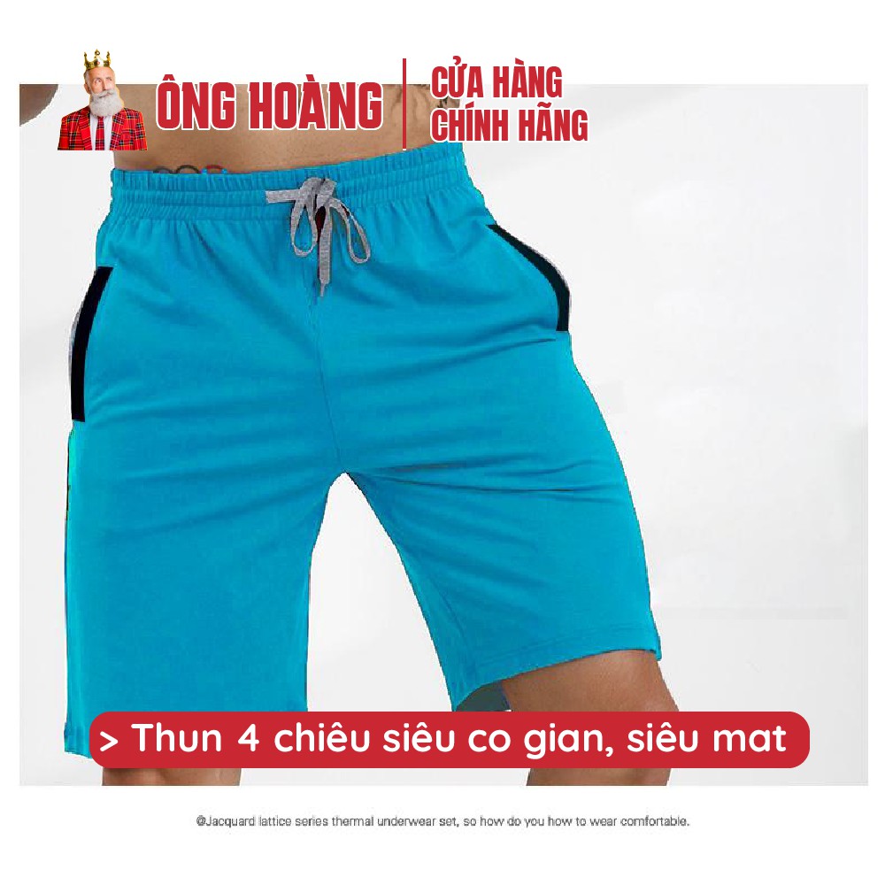 Quần short thể thao nam, tập gym, đá banh, thun thể thao dày dặn, co giãn tốt, thun lạnh ETC | BigBuy360 - bigbuy360.vn