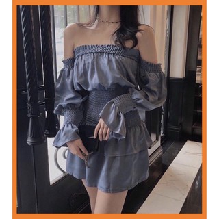 [Sẵn Hàng]♥️Đầm,Váy Lụa Bóng Ulzzang(Ảnh thật)2 màu Fzsize