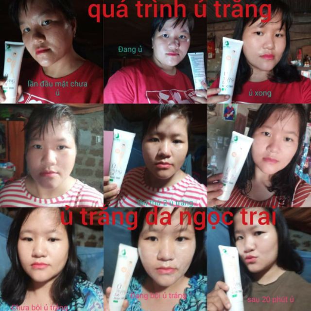 Ủ trắng ngọc trai Ngân Bình . mới.... mới