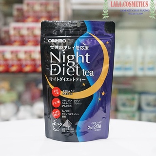 Trà giảm cân Night Diet Tea Orihiro Nhật Bản