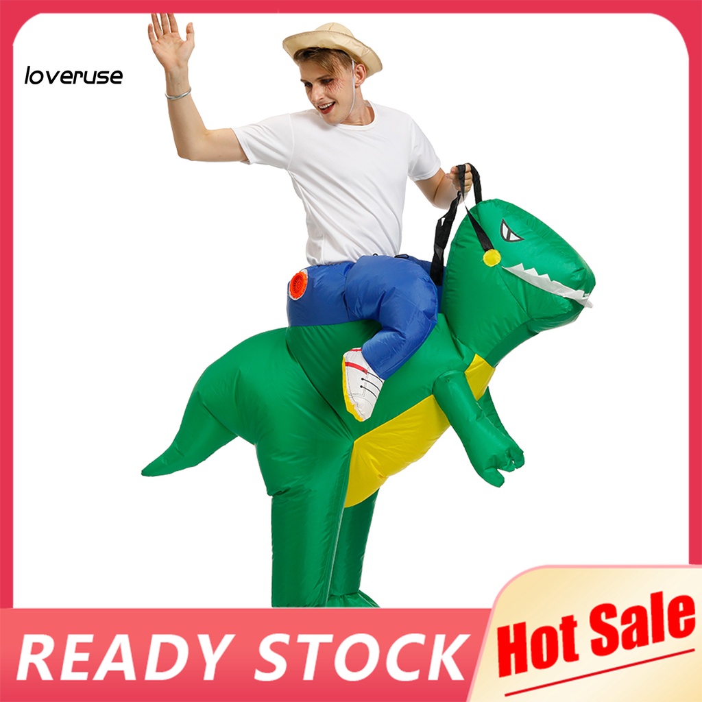 Bộ Đồ Hóa Trang Khủng Long Bơm Hơi Chống Thấm Nước Cho Người Lớn Và Trẻ Em