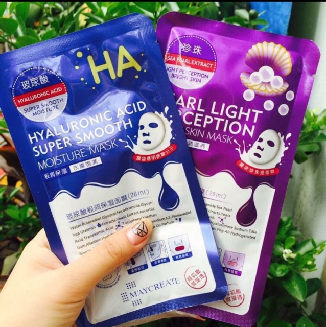 Mặt Nạ Dưỡng Trắng HA Pearl Light Perception Bright Skin mask