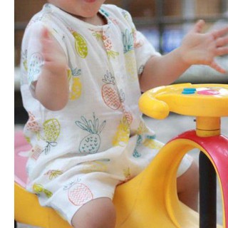 Bộ cộc tay xô cho bé hình quả dứa