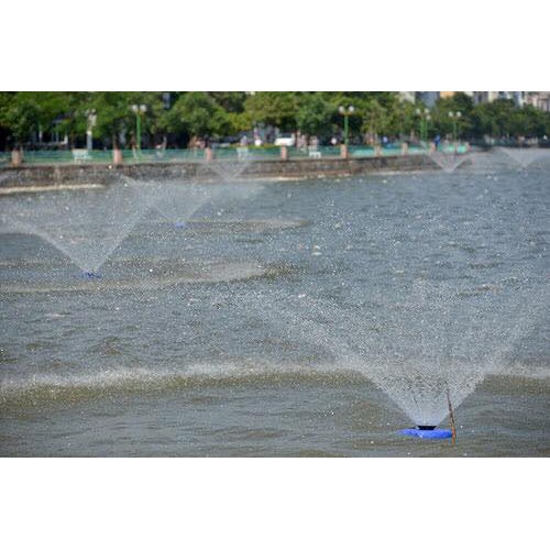 Máy bơm sục khí oxy hòa tan cho ao hồ nuôi cá - Máy tạo đài phun nước 2,2kw
