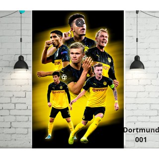 Poster Dortmund dán tường 40x60cm giá rẻ chất lượng cực đẹp