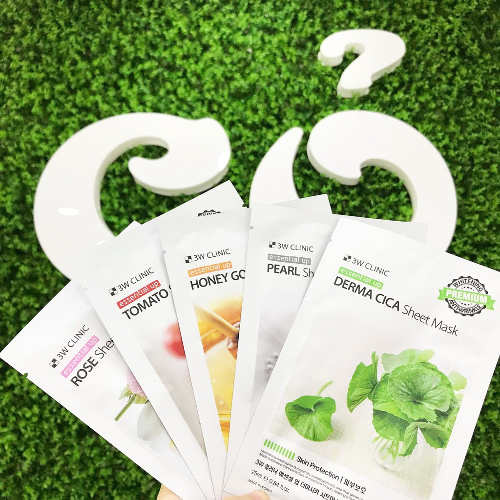 Mặt Nạ 3W Clinic Essential Up | BigBuy360 - bigbuy360.vn