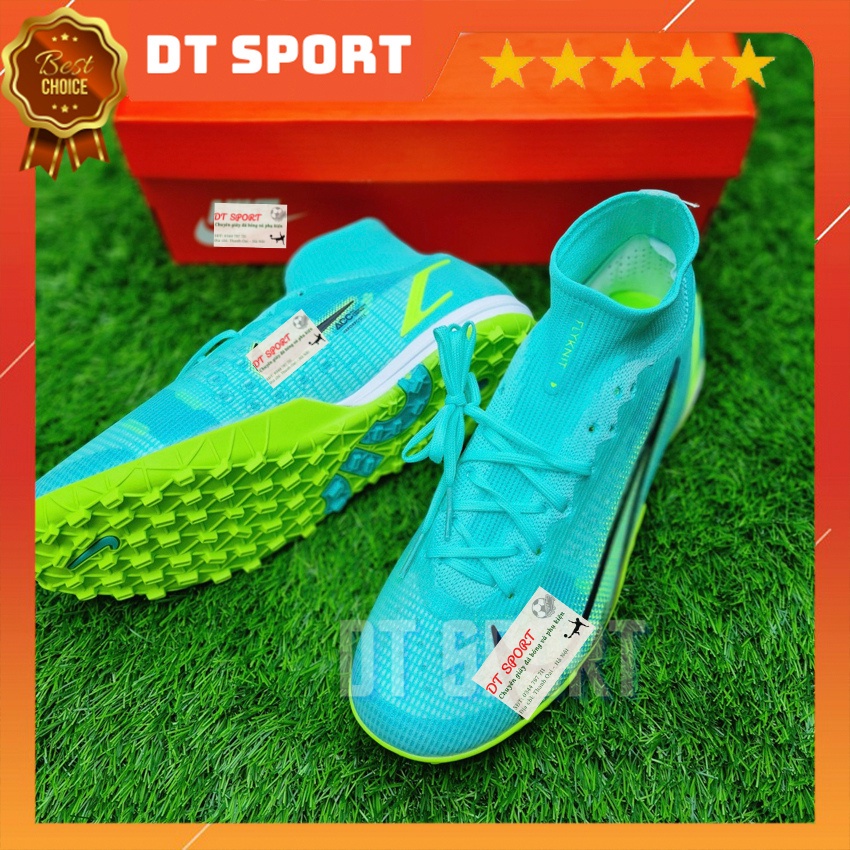 [Tặng Túi Rút Và Tất] Giày Đá Bóng Sân Cỏ Nhân Tạo Mercurial Superfly 9 Elite TF, Giày Đá Banh Nam