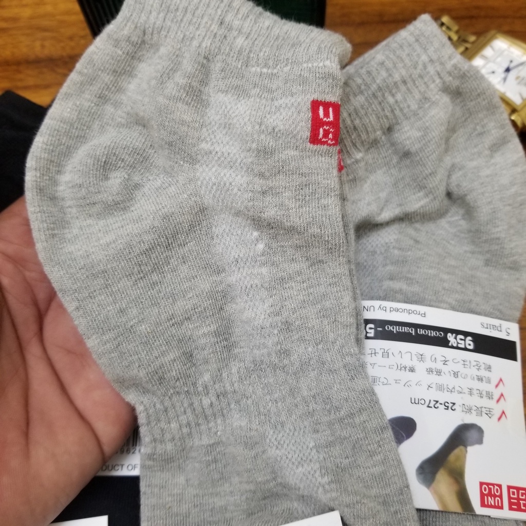 Combo 5 Đôi Tất Nam Nữ Vớ nam Nữ Hàng Xuất Nhật Tất Nam Nữ cao cấp kháng khuẩn Shop Bé Titi