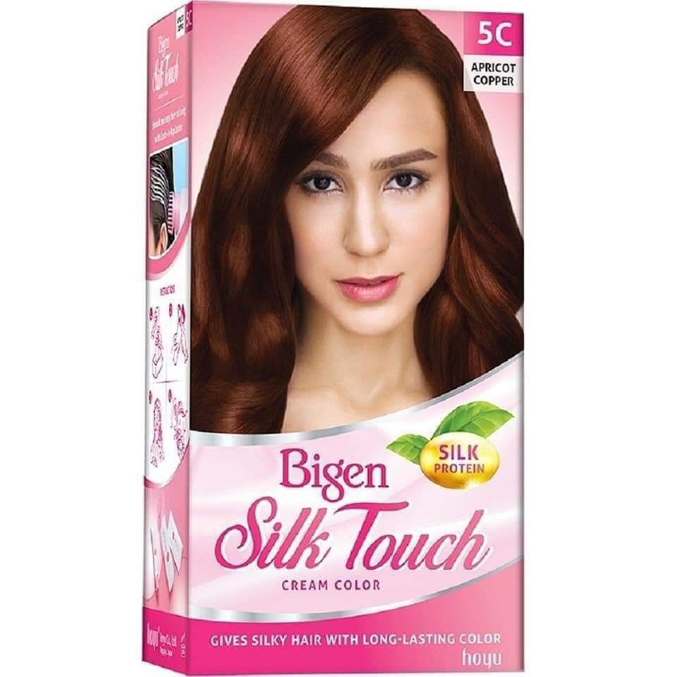 Thuốc nhuộm tóc cao cấp Bigen Silk Touch Cream Color 80ml