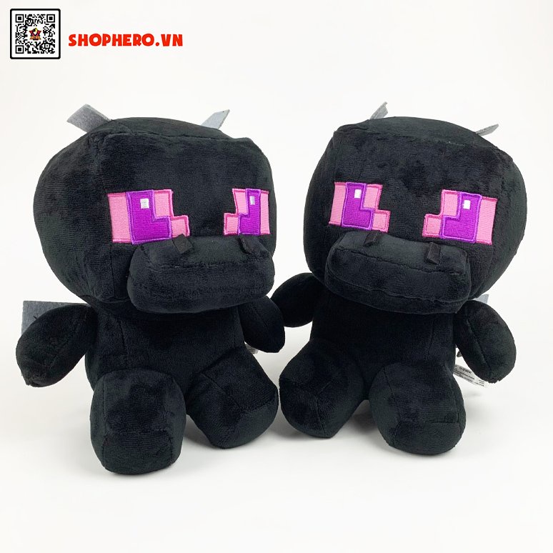 Gấu bông minecraft rồng ender chibi