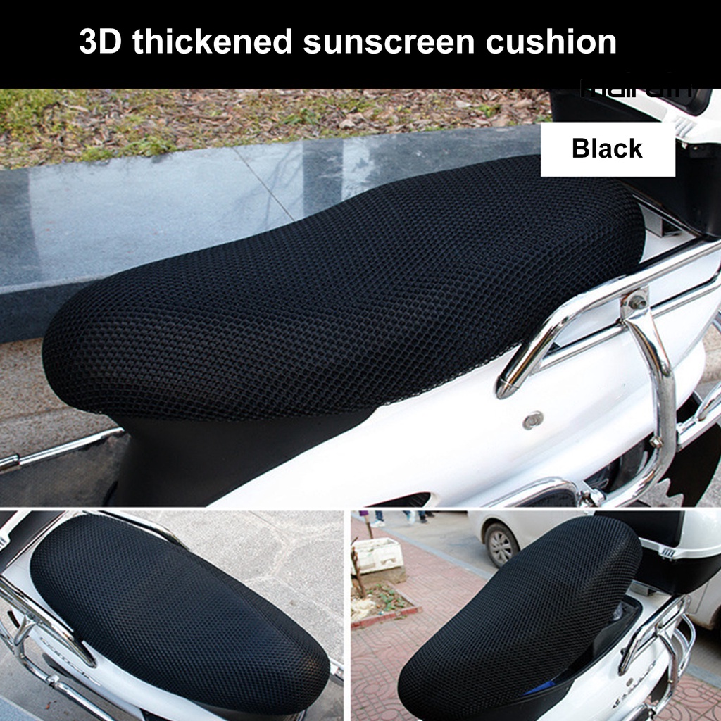 Yên Xe Máy Bằng Lưới Polyester 3D Cách Nhiệt Thoáng Khí Tiện Dụng