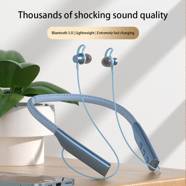 Tai nghe bluetooth không dây TZUZL mới kiểu dáng thể thao tích hợp mic đeo cổ tiện dụng