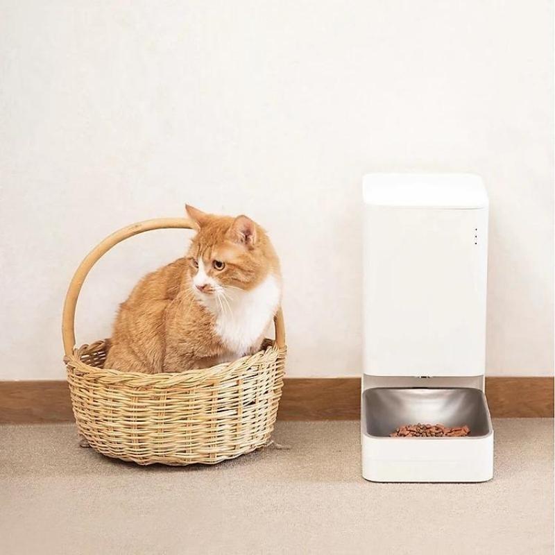 Máy Cho Chó Mèo Ăn Tự Động Thông Minh Xiaomi XWPF01MG-EU Bản Quốc Tế Chính Hãng Xiaomi Smart Pet Feeder - Minh Tín Shop