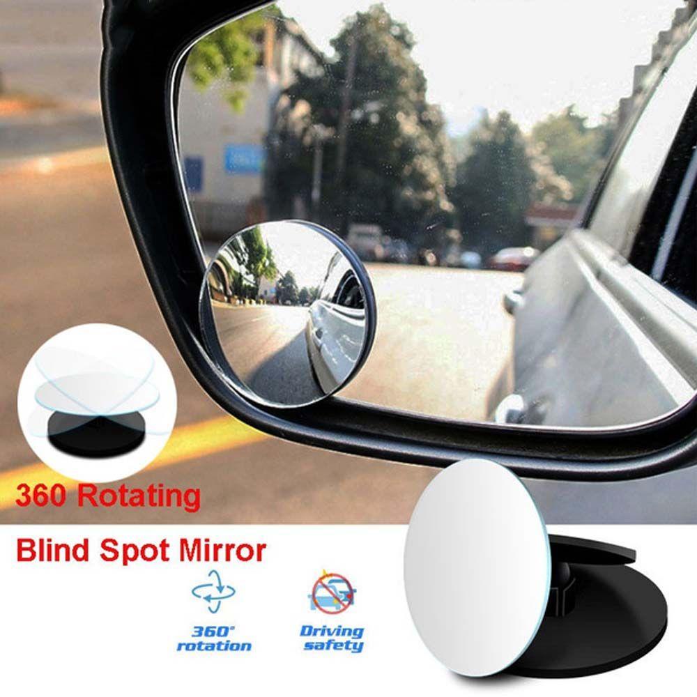 Norman Gương Chiếu Hậu Tròn Góc Rộng Xoay 360 Độ Hỗ Trợ Đỗ Xe Hơi° Gương Chiếu Hậu Bên Hông Cửa Xe Hơi