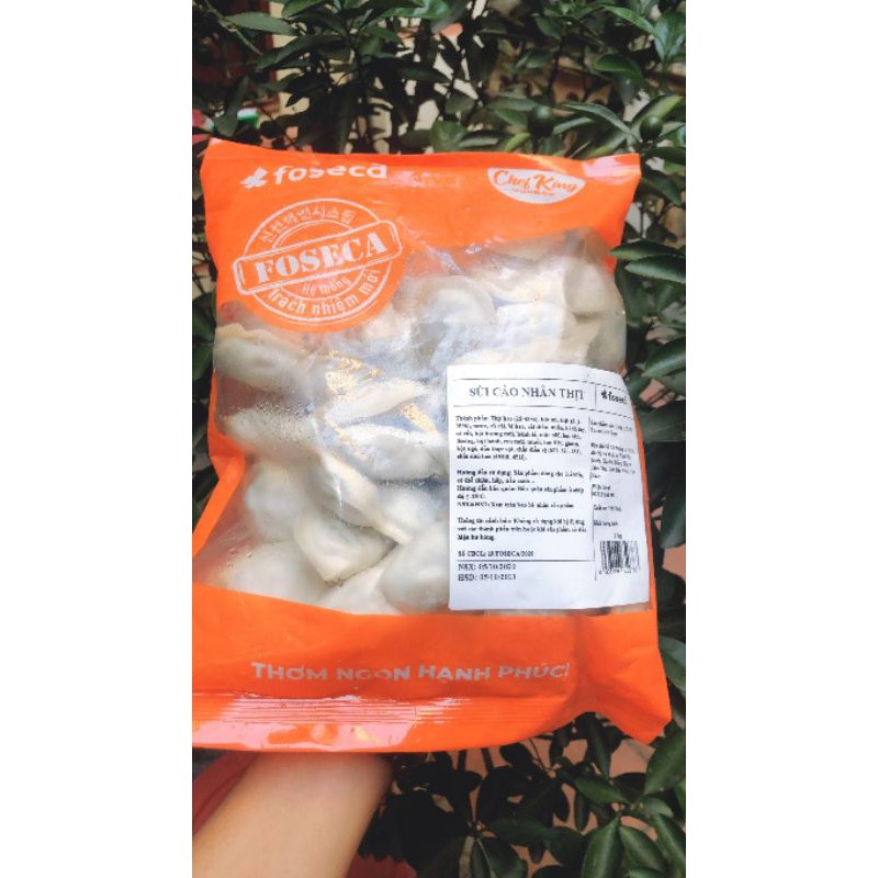 Sủi cảo Foseca - sủi cảo nhân thịt - tôm