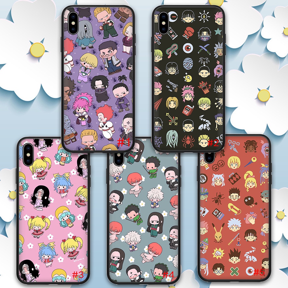 Ốp Điện Thoại Silicon Mềm Hình Hunter X Hunter Lu50 Cho Iphone 5 5s 6 6s 7 8 Plus X Xs Max Xr