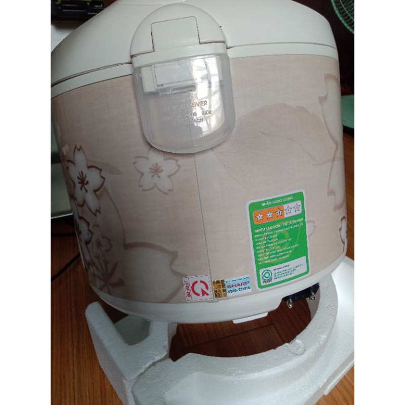 Nồi cơm điện Sharp 1.8 lít KS-N191ETV sản xuất tại THÁI LAN | BigBuy360 - bigbuy360.vn