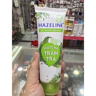 SỮA RỬA MẶT HAZELINE MATCHA TRÀM TRÀ  (50G)